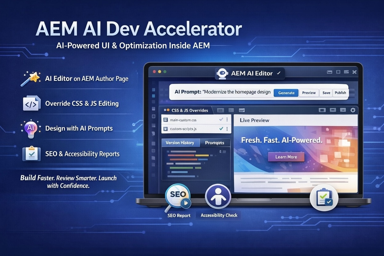 AEM Smart UI Accelerator<br>[AI Dev Accelerator]